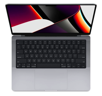 MacBook Pro 2021 16 inch Apple M1 PRO 10-Core CPU 16-core GPU 16GB RAM 512GB SSD - màu Gray